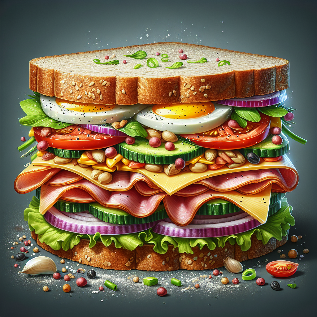 Doğru Sandviç Nasıl Olmalı ? Protein bombası bir tarif!