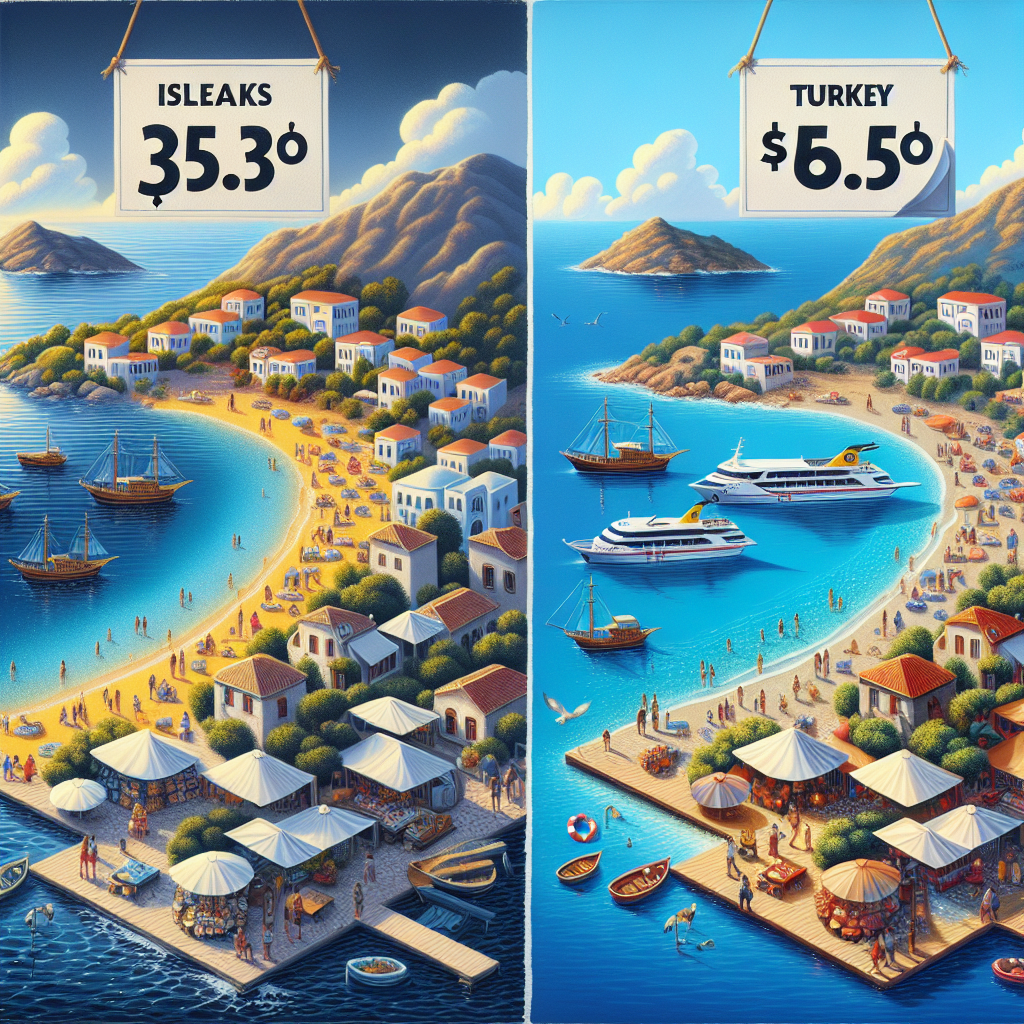 Yunan adaları tatilinin Türkiye’den ucuz olması